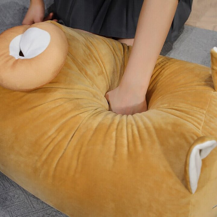 Skanto | Lang Kawaii Shiba Inu Kattpute Plush