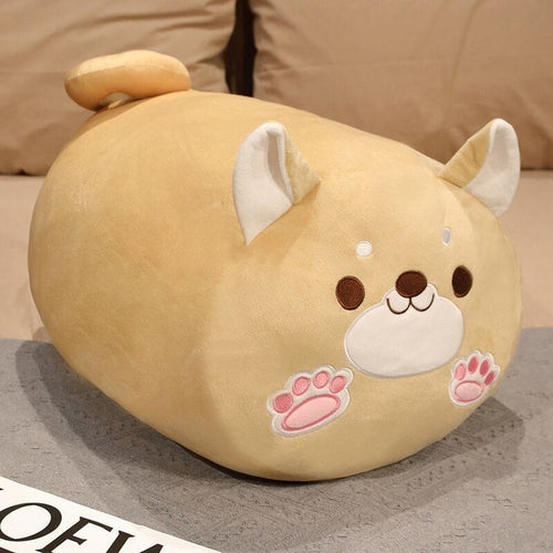 Skanto | Lang Kawaii Shiba Inu Kattpute Plush