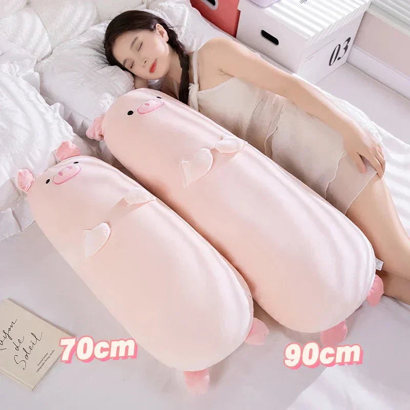 Skanto | Lang Snuggle Buddies Capybara Alpaca Gris Plushie