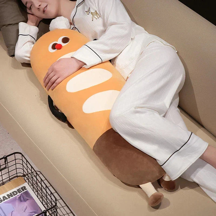 Skanto | Lang Snuggly Funny Baguette Brød Plushies