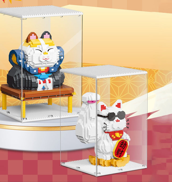 Skanto | Muskel Lucky Cat & Kimono Outfit Nano Byggeklosser