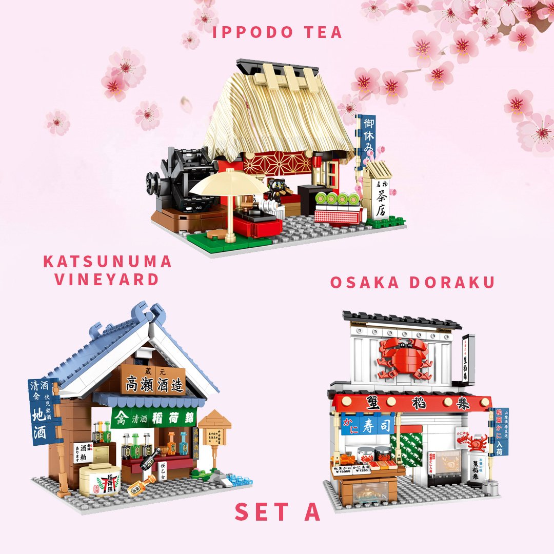 Skanto | Nippombashi Dori Gate Japanske Restauranter Bygning Sett