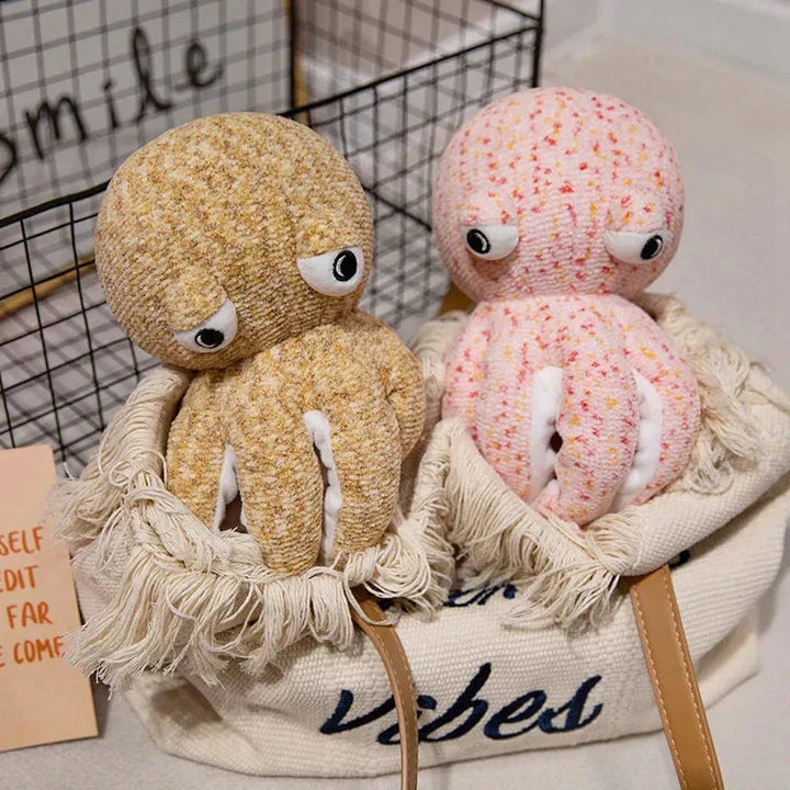 Skanto | Rosa Brun Morsomme Blekkulf Plushies