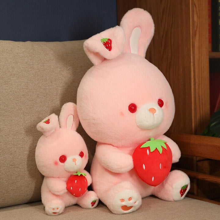 Skanto | Rosa Jordbær Kanin Plush