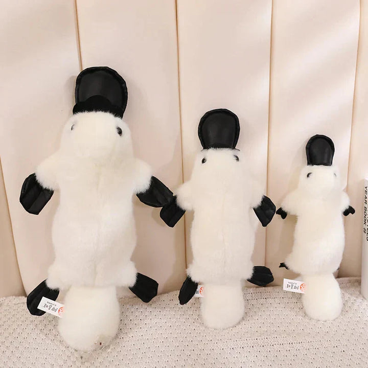 Skanto | Pleep det fluffy brune og hvite nebbdyr-plush
