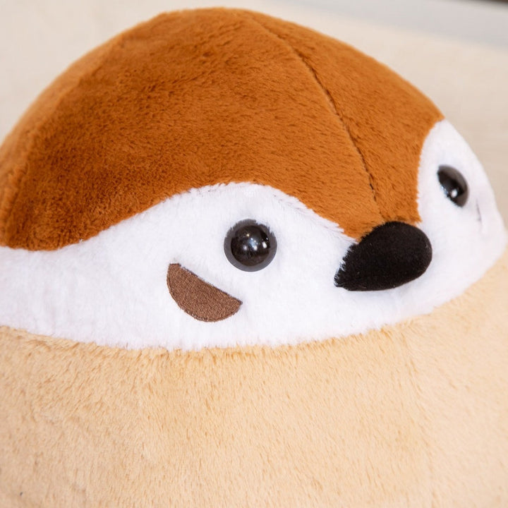 Skanto | Rund Chonky Spurv Raven Kråke Fugler Plushies