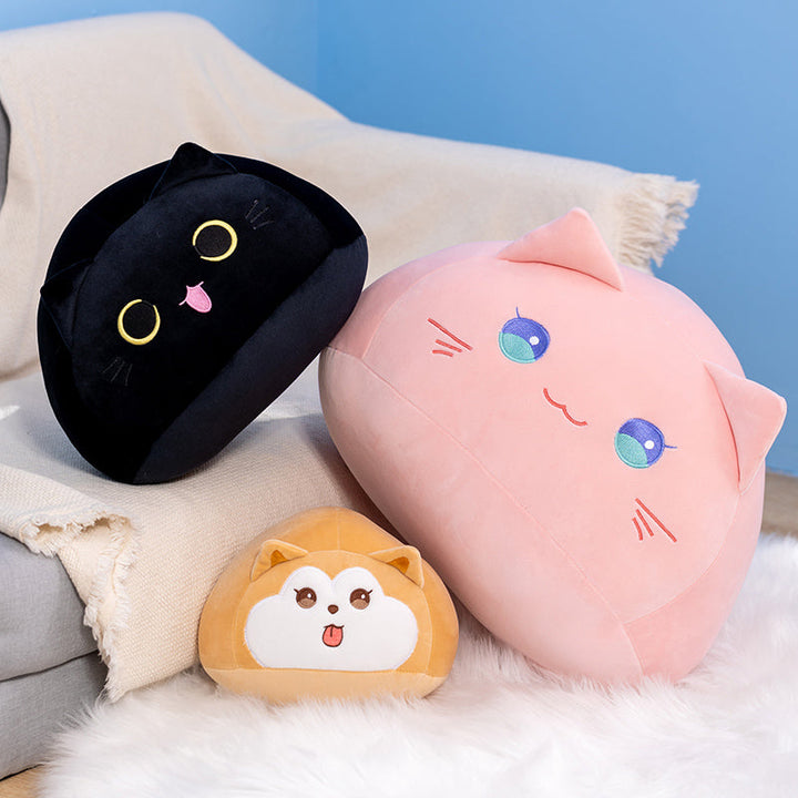 Skanto | Myke Pebble Katter & Hund Dyr Plushies Kolleksjon