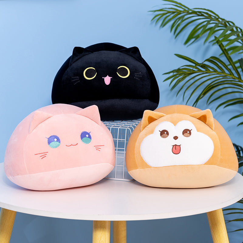 Skanto | Myke Pebble Katter & Hund Dyr Plushies Kolleksjon