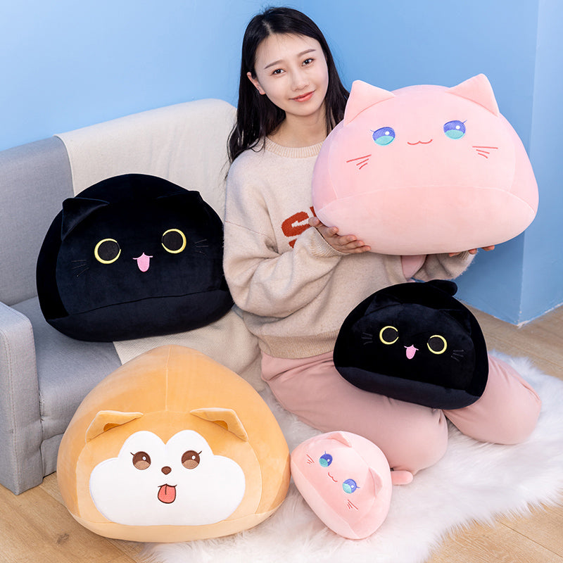 Skanto | Myke Pebble Katter & Hund Dyr Plushies Kolleksjon