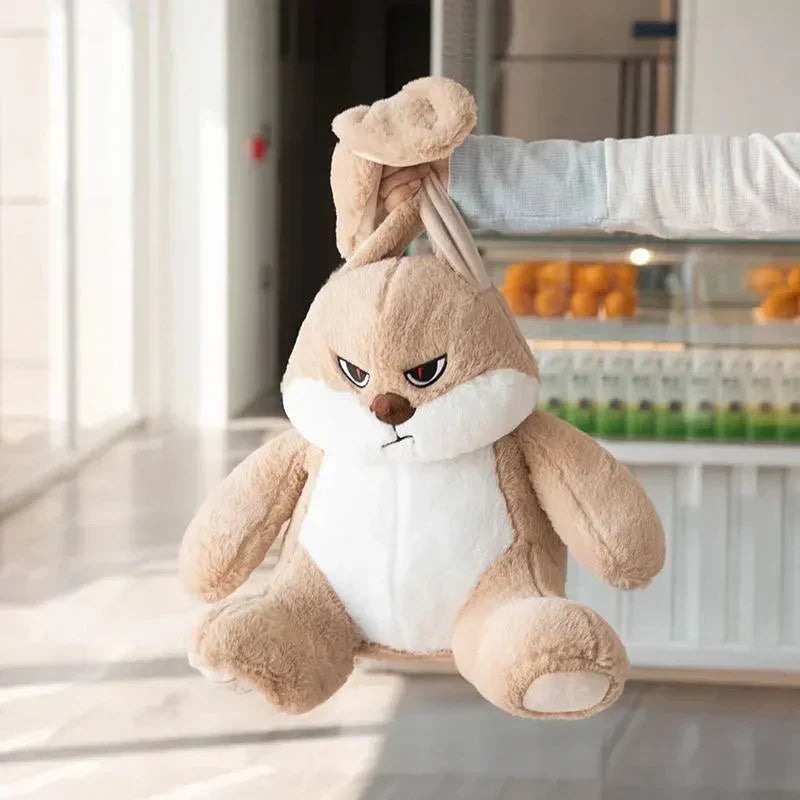 Skanto | Spike den rasende beige fluffy kanin Plush figur