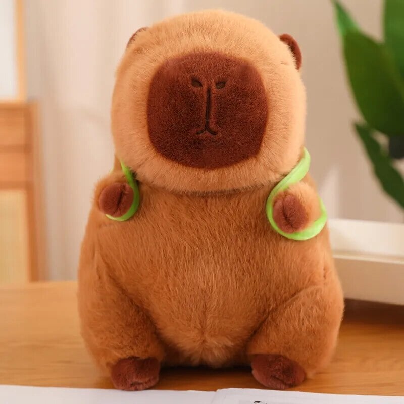 Skanto | De bedårende capybara turtle ryggsekk plushies
