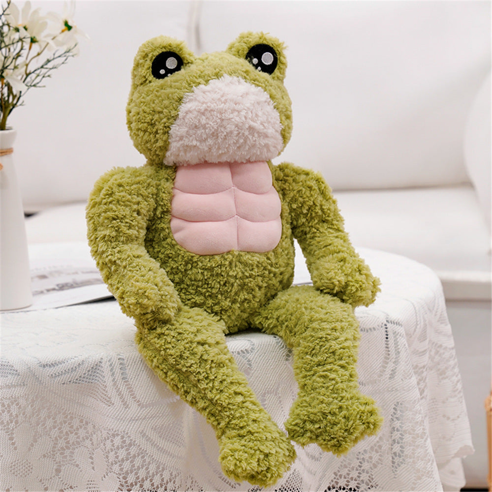 Skanto | The Dench Muscle Frog Plushie