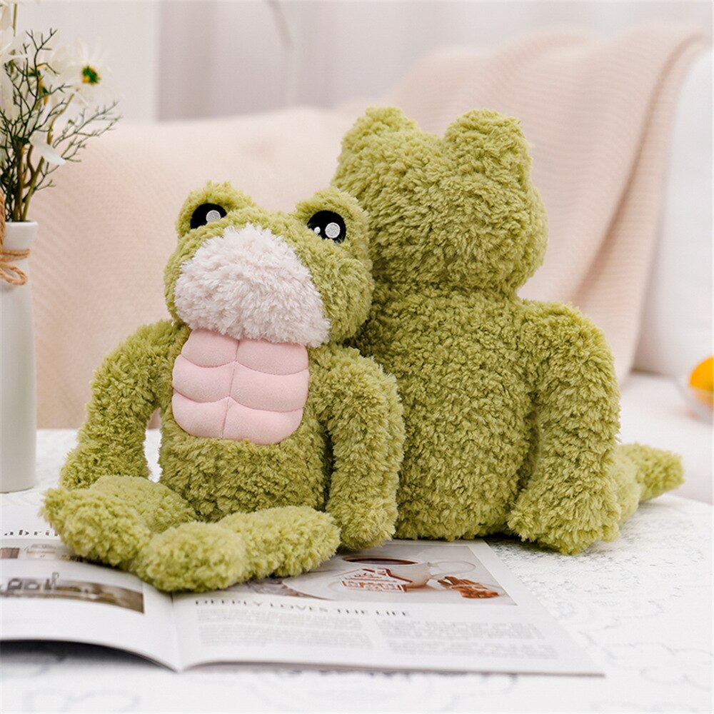 Skanto | The Dench Muscle Frog Plushie