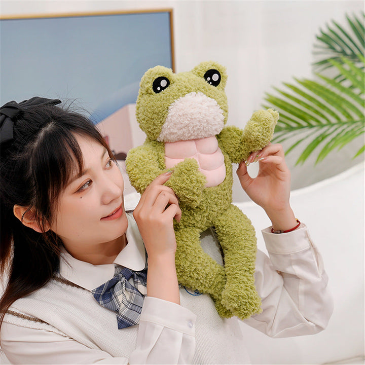 Skanto | The Dench Muscle Frog Plushie