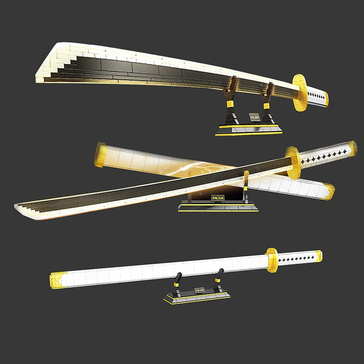 Skanto | Wado Great Grade White Katana Sverd Byggesteiner