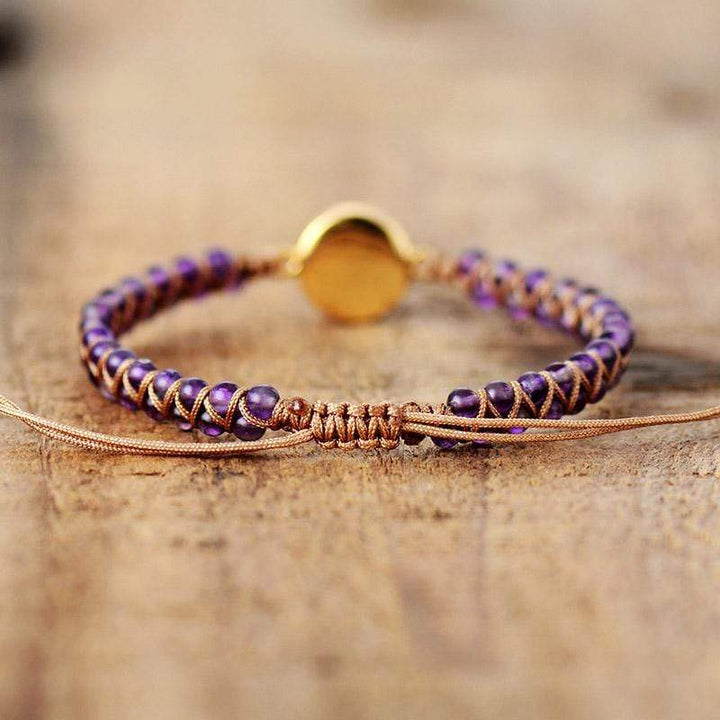 Skanto | Amethyst-Opal Yoga-Armbånd - Aurielle
