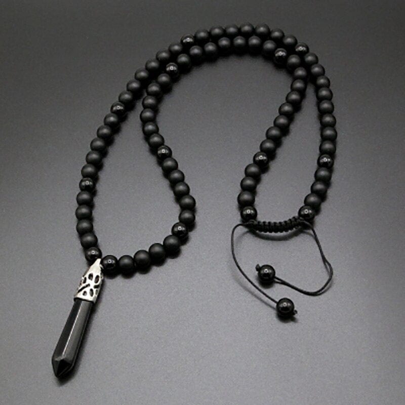 Selene Onyx Mala Halskjede - En Touch av Eleganse Skanto