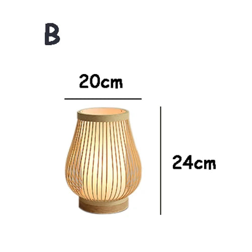 Skanto | KiraLamp – Japansk Stil Bordlampe