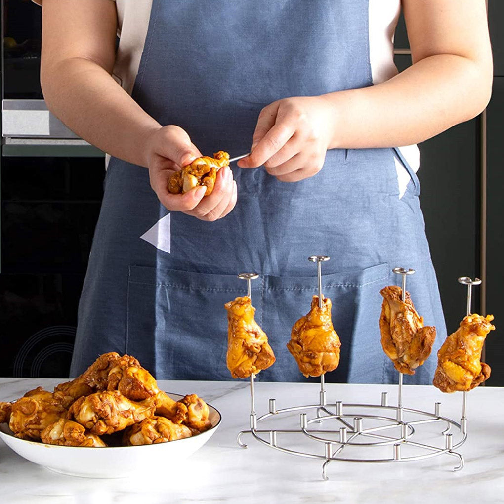 Kjøkken Air Fryer Rack Tilbehør BBQ Grill Brett Risting Holder Verktøy | Skanto