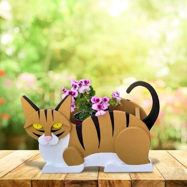 Frendorf | KittyKraft Cat-shaped DIY Garden Pot