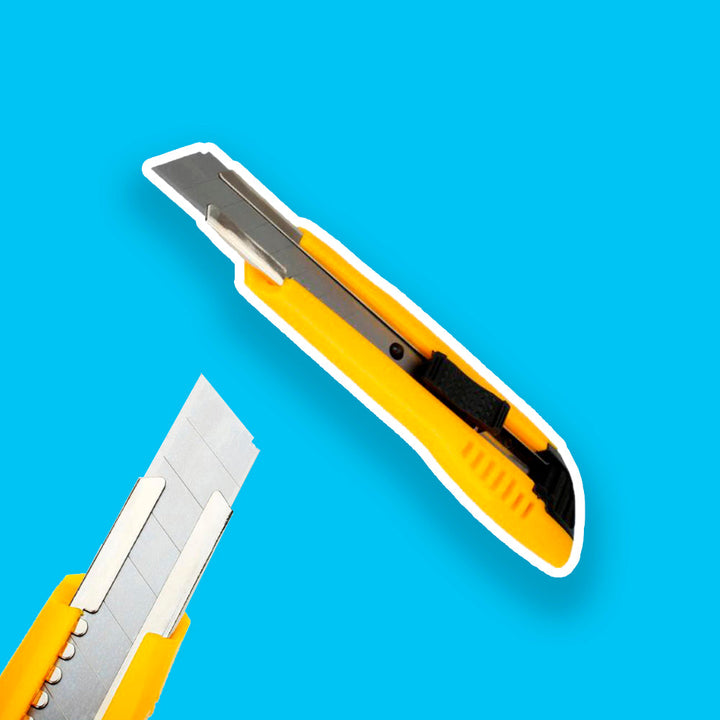 Hobbykniv med 18 mm snap-off blader | Skanto