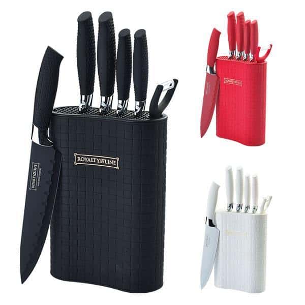 Knivsett fra Royalty Line (5 deler + skreller) | Skanto