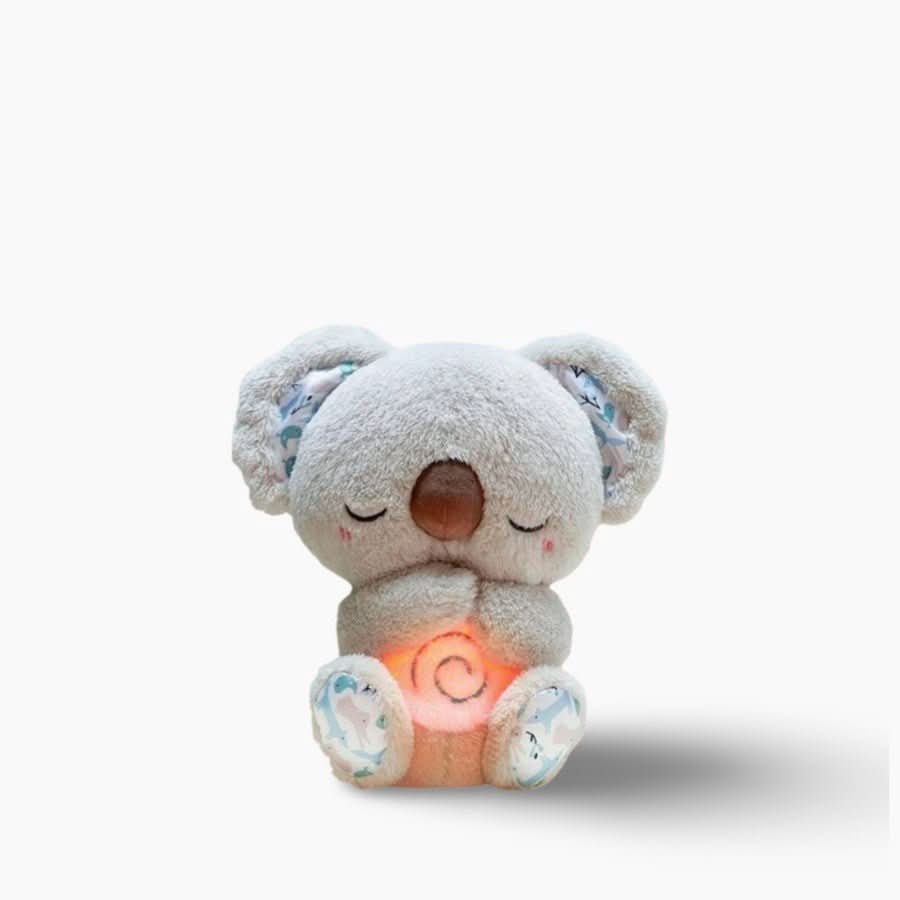 Skanto | CalmBuddy Beroligende Koala – Beroligende Pust Kosedyr med Hjerterytme Lyd (30 cm)