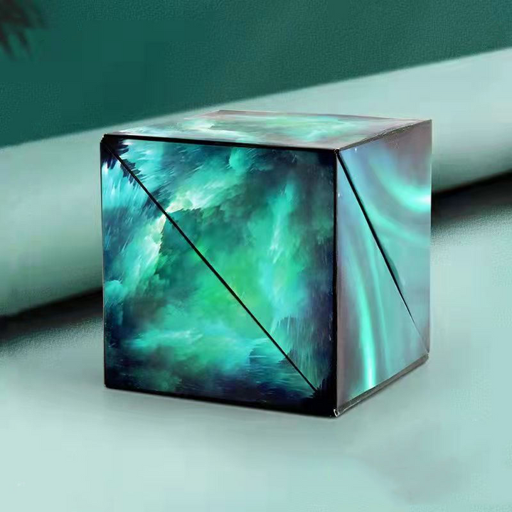 Skanto | FoldFun Form Kube – Kreativ 3D Puslespill for Barn og Voksne