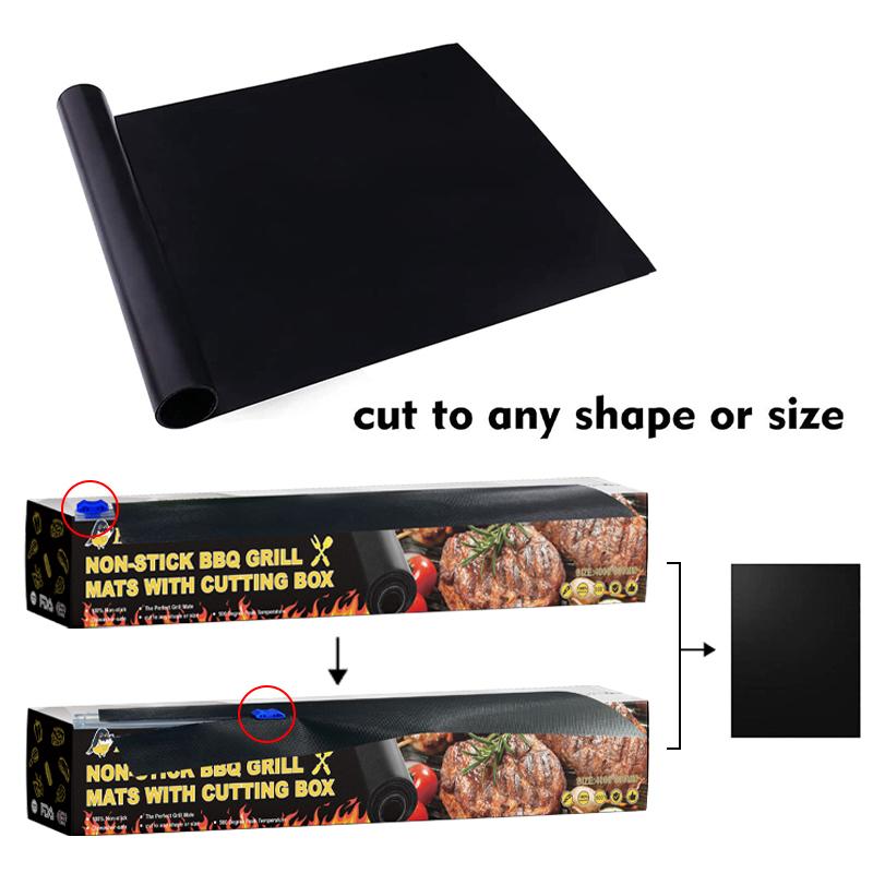 Skanto | Non-stick BBQ grillmatte med skjæringsboks