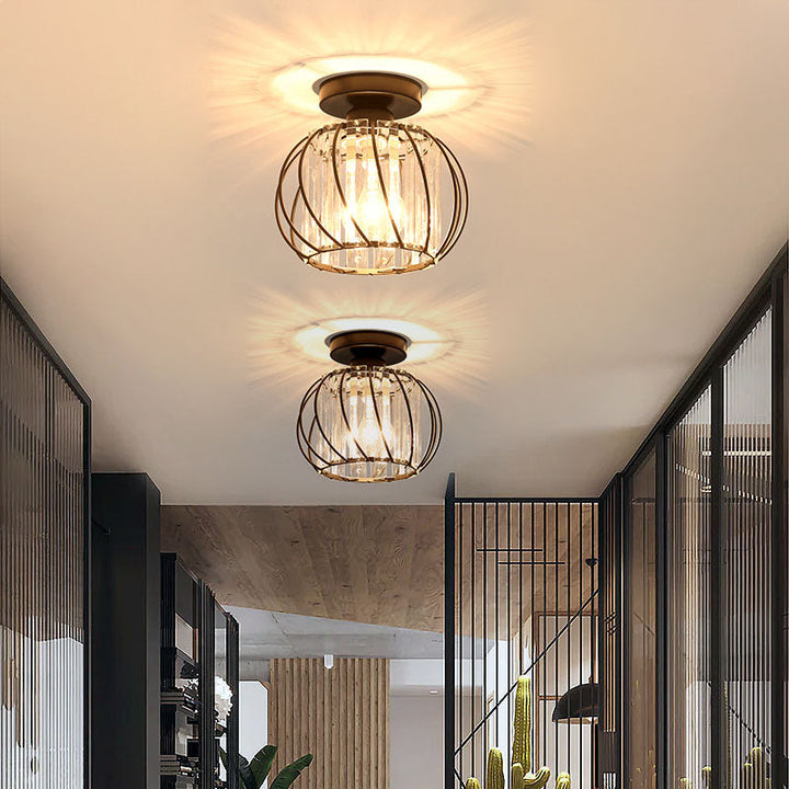 Glass Ceiling Light | Skanto