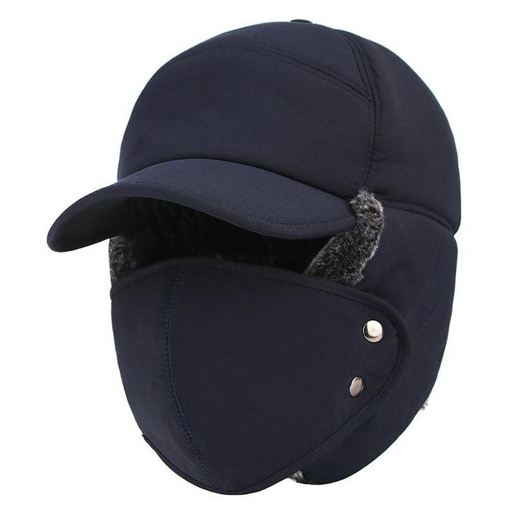 Skanto | Unisex vindproof & varm & ørebeskyttelse & ansiktsbeskyttelse hatt