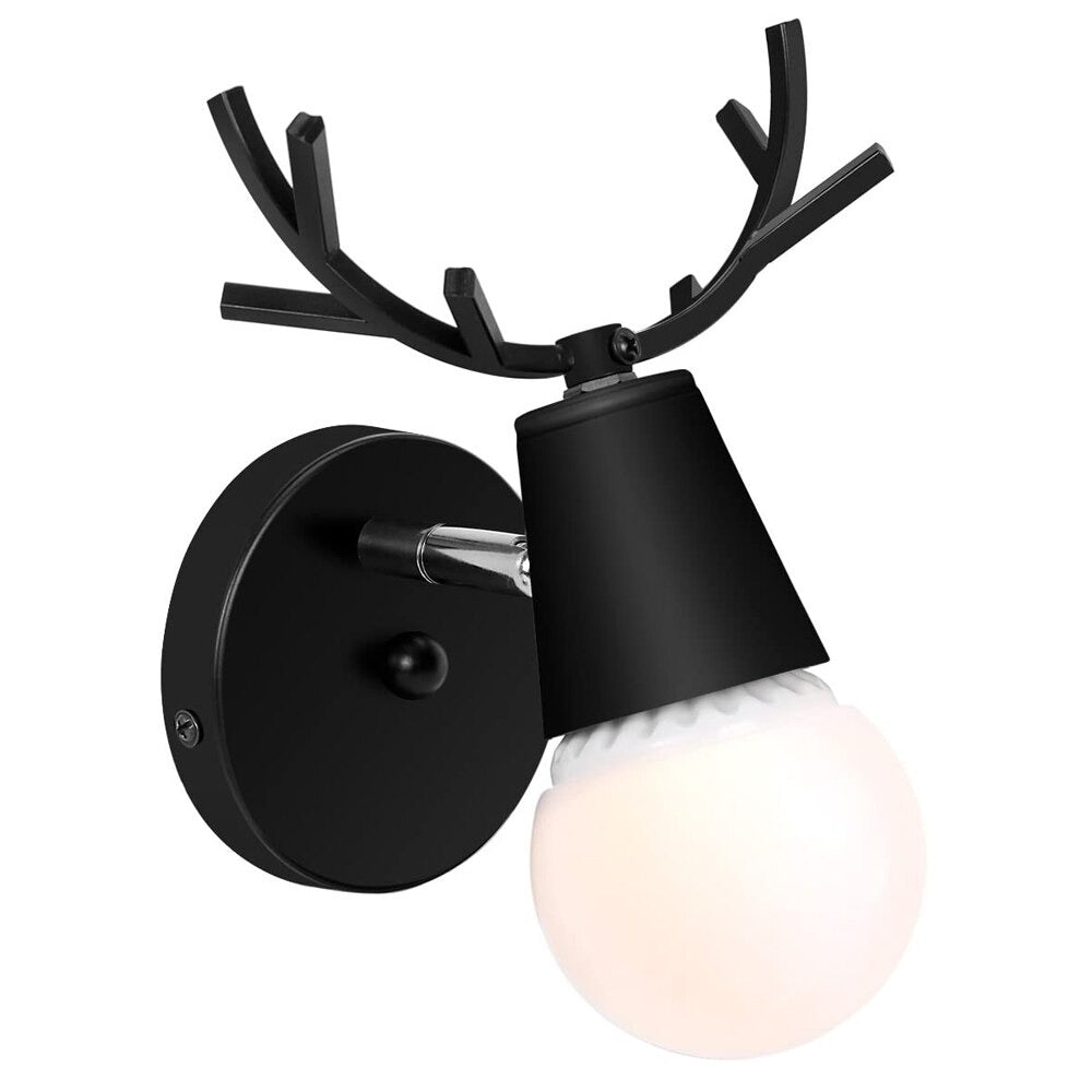 Deer Antler Vegglampe i Nordisk Stil Design | Skanto