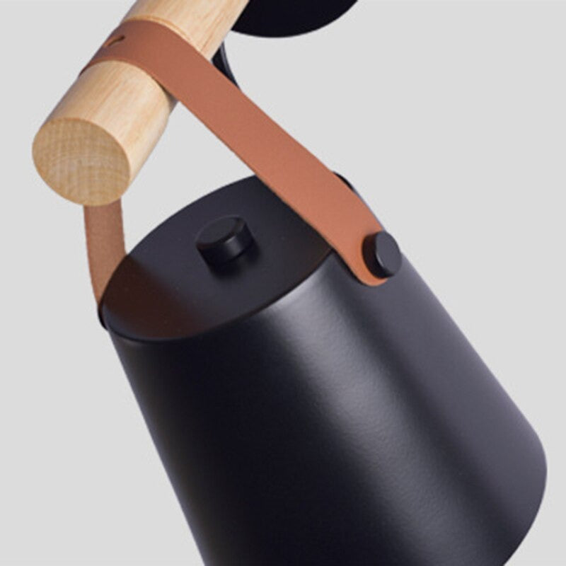 Skandinavisk Vegg Nattbord Lampe Retro Berøringsfølsomt Design | Skanto