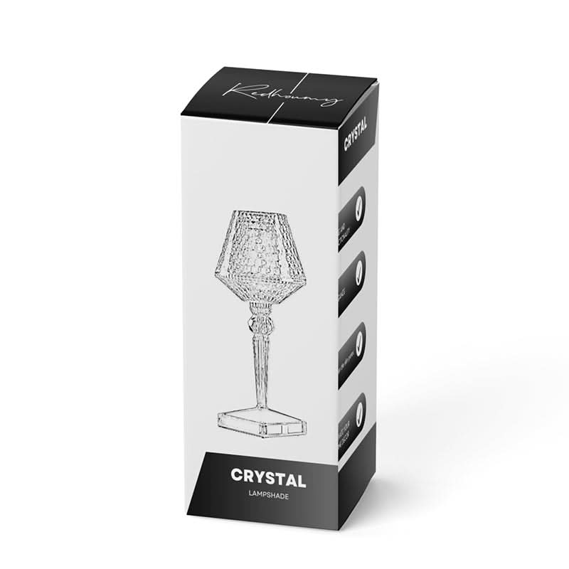Skanto | Oppladbar Krystall Lampeskjerm Berørings LED Lampe