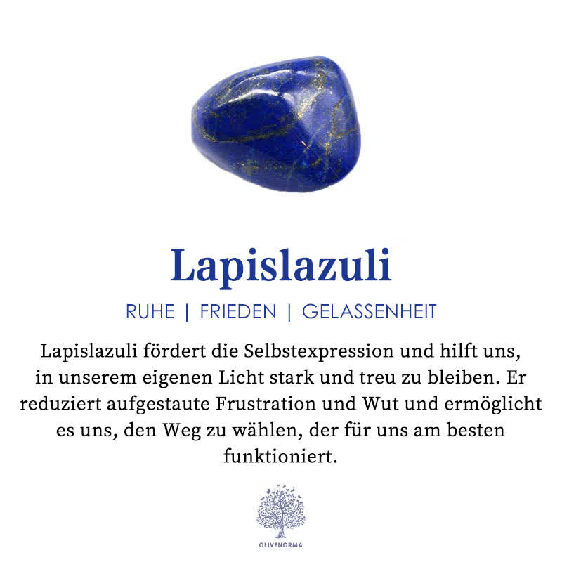 Orion-Spirituelle Halskette mit Tigerauge og Lapislazuli – Rosenkranz für Männer