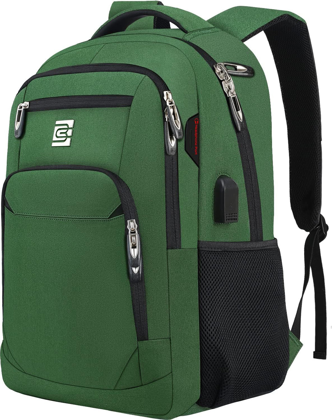 Slim anti-tyveri laptop ryggsekk med USB-ladeport | Skanto