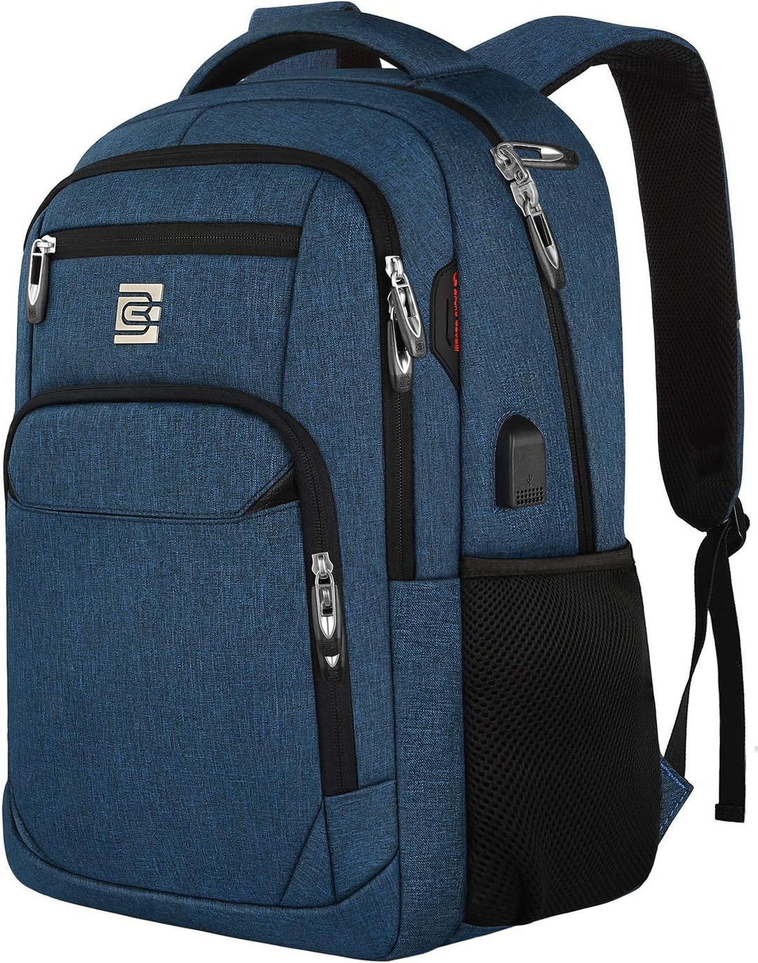Slim anti-tyveri laptop ryggsekk med USB-ladeport | Skanto