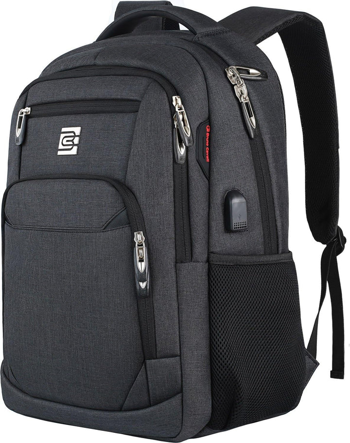 Slim anti-tyveri laptop ryggsekk med USB-ladeport | Skanto