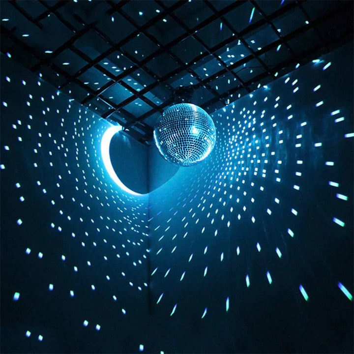 Stor Glitrende Disco Fest Ball Glass Moderne Dekor | Skanto