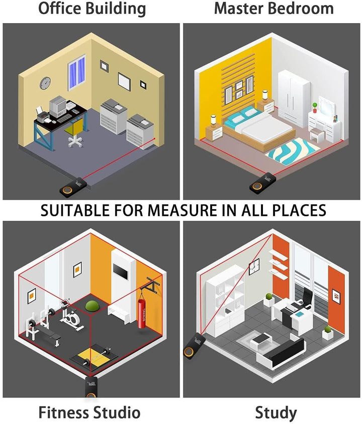 30M Digital Laser Tape Measure | Skanto