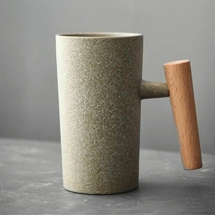 Skanto | LATTECRAFT – Nordic Earth Latte Kopper Håndlagde Keramiske Kaffekopper med Ergonomisk Håndtak