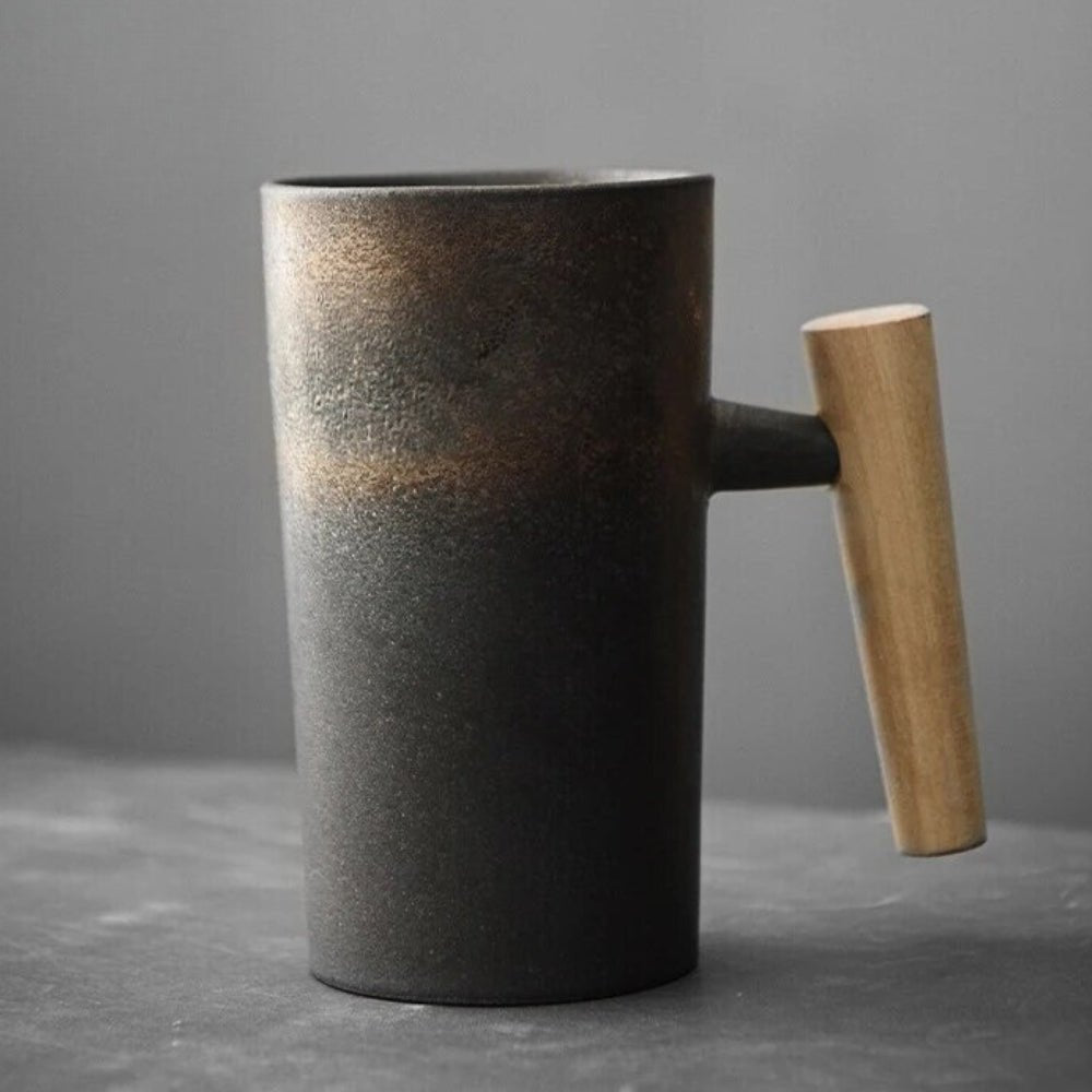 Skanto | LATTECRAFT – Nordic Earth Latte Kopper Håndlagde Keramiske Kaffekopper med Ergonomisk Håndtak