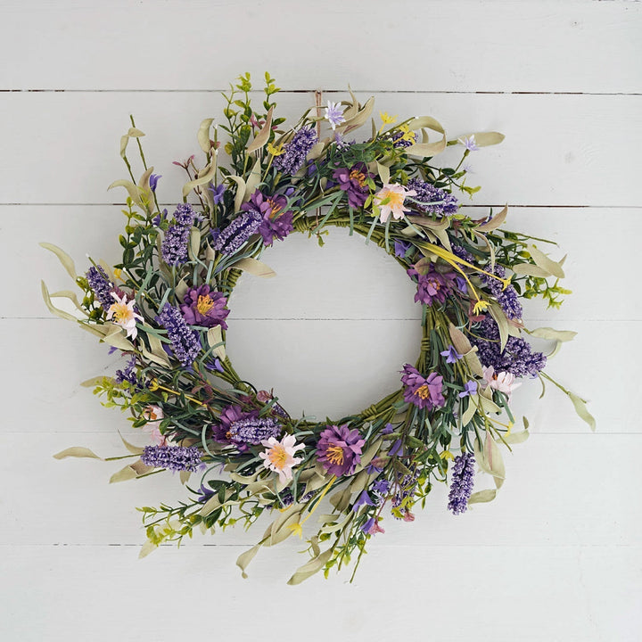 Skanto | Julekrans Kunstig Lavendel Blomsterdekorasjon