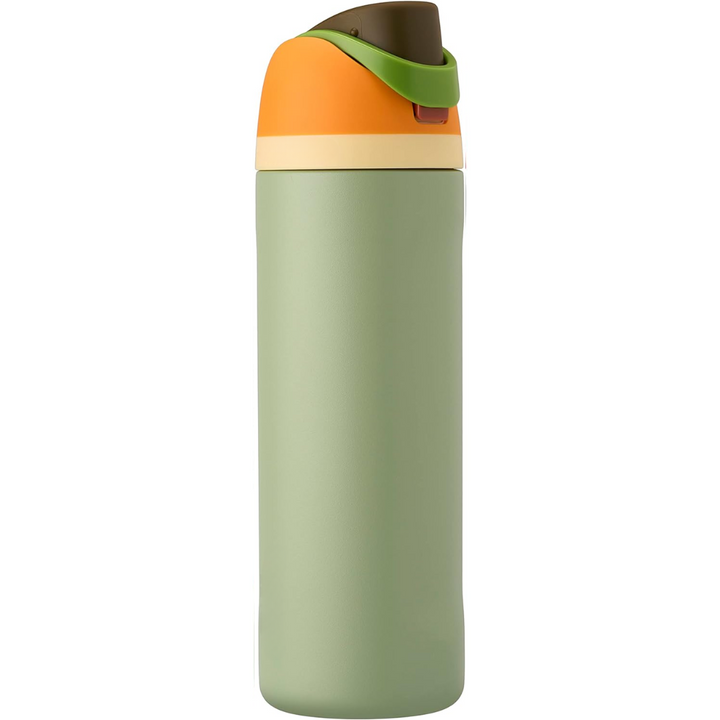 Skanto | Isolierte Edelstahl-Trinkflasche mit Strohhalm | Auslaufsicher, BPA-frei | Mehrfarbig