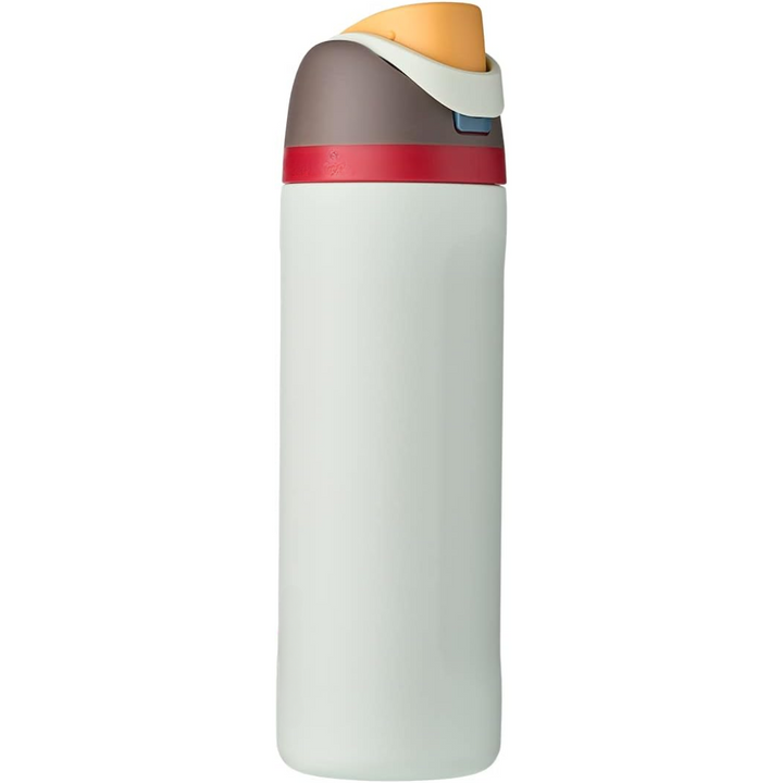 Skanto | Isolierte Edelstahl-Trinkflasche mit Strohhalm | Auslaufsicher, BPA-frei | Mehrfarbig