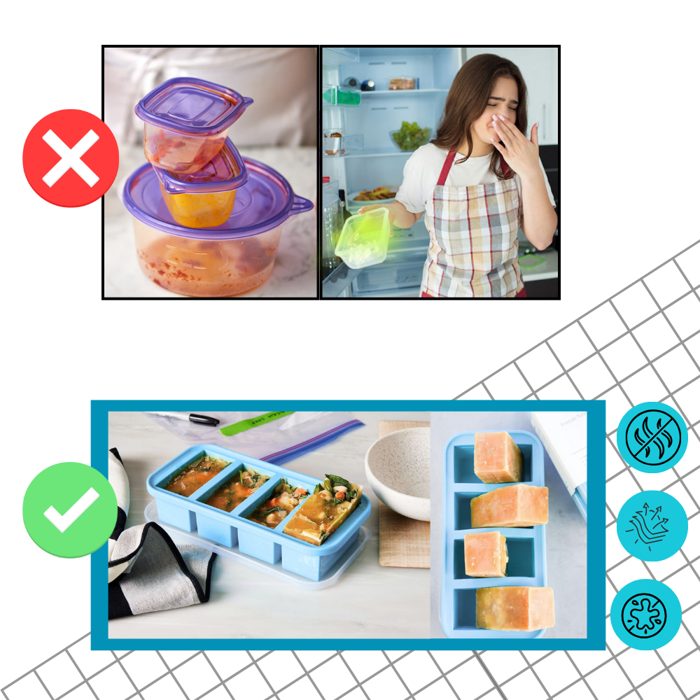 Soup Containers with Leak-Proof Lid