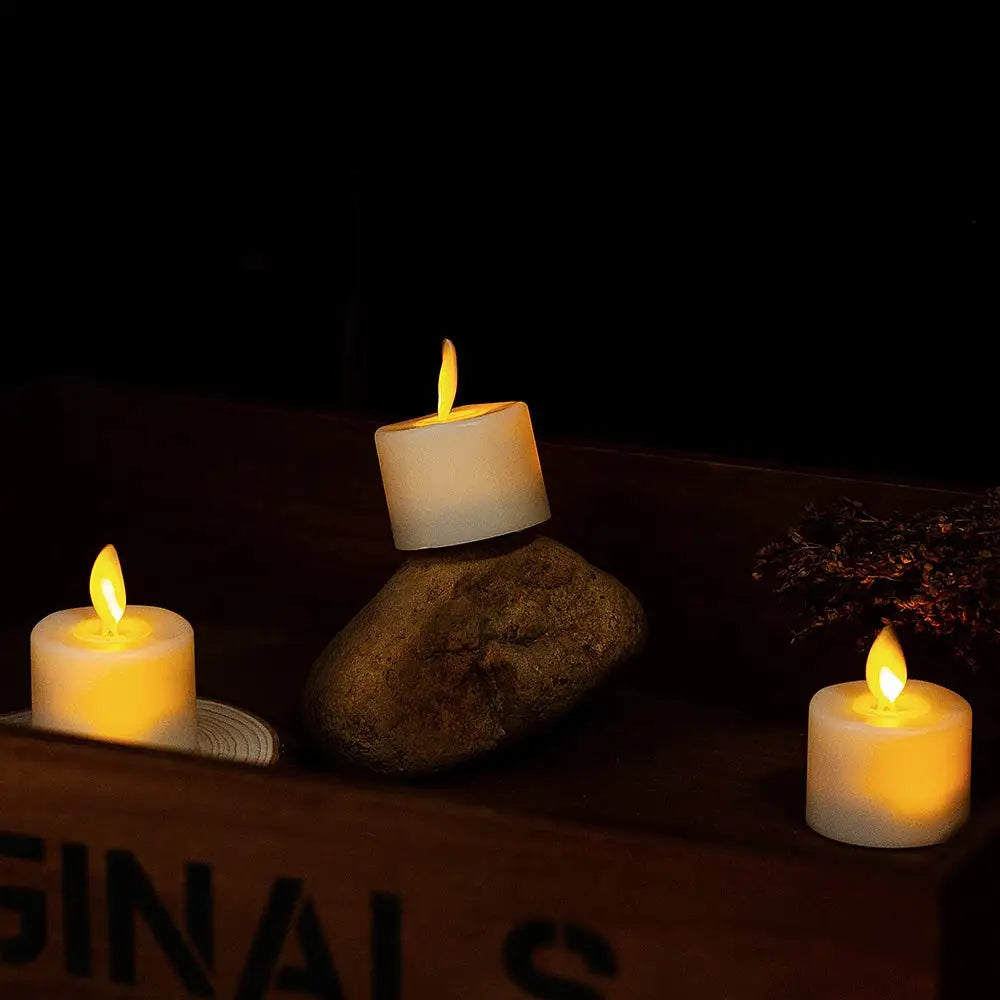 Skanto | LED Stearinlys Sett - Aurora