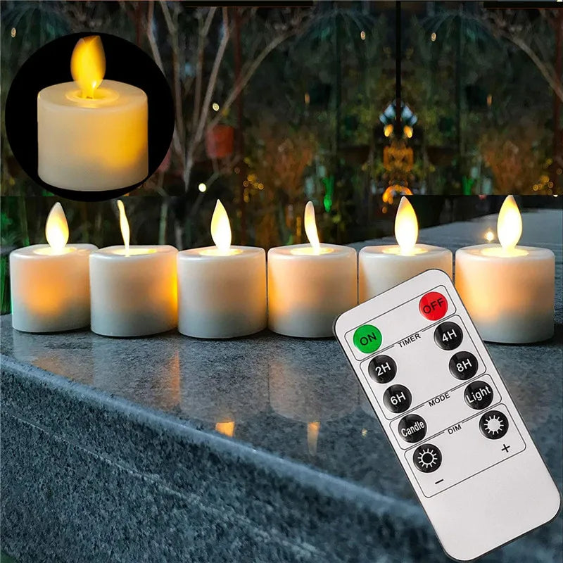 Skanto | LED Stearinlys Sett - Aurora