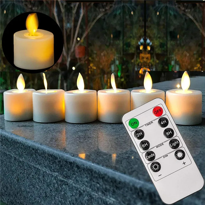 Skanto | LED Stearinlys Sett - Aurora