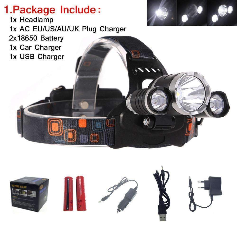 Skanto | Hodelykt 13000LM LED
